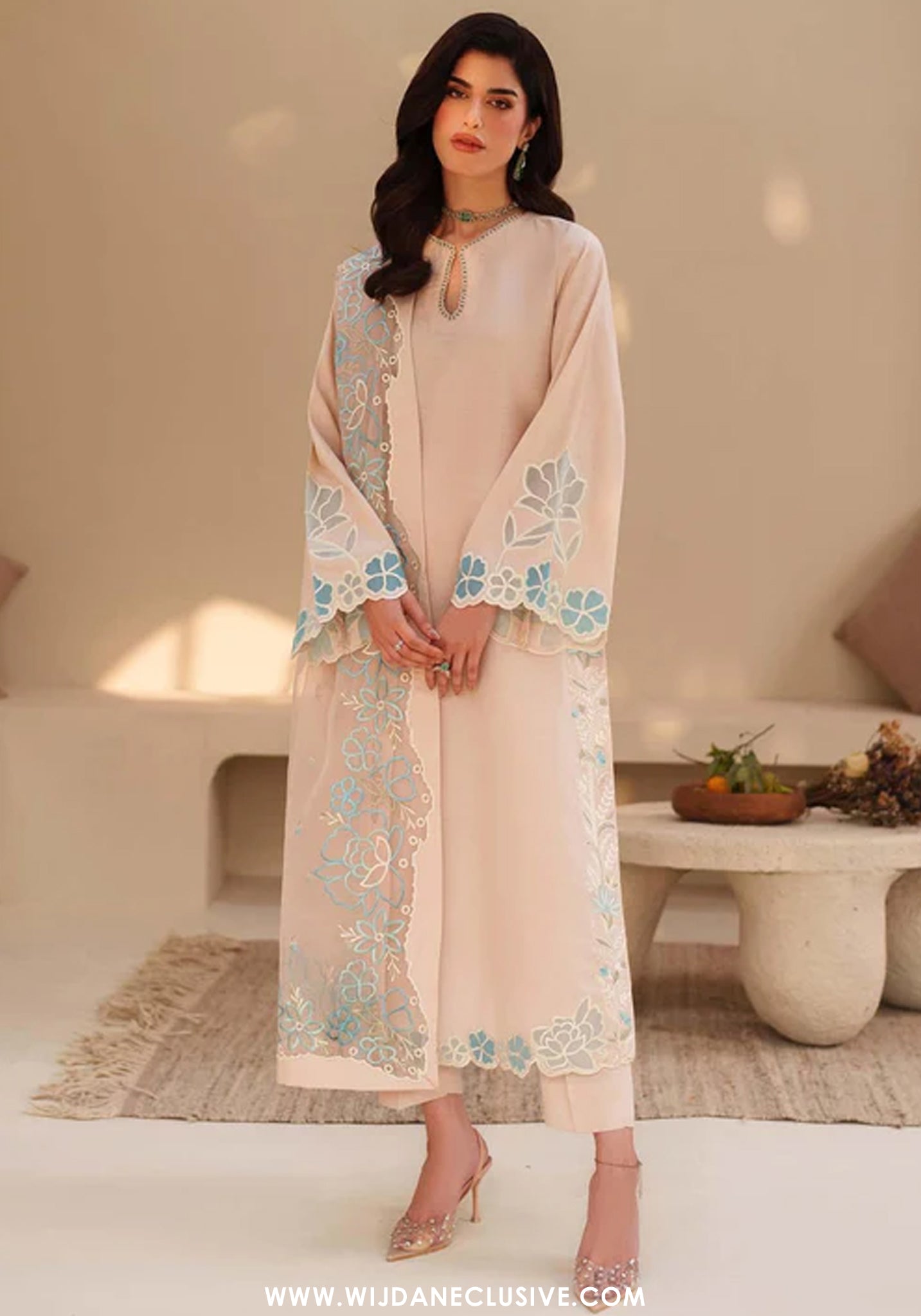 Zarif Stitched Raw Silk Embroidered Eid Collection - 2026 (ZTB-04)