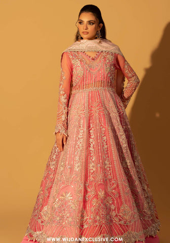 Aylin Unstitched Silk Hand Work Collection (PETAL BLOOM)