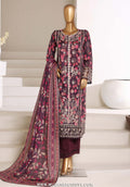 Sadabahar Signature Stitched Embroidered Lawn Collection - 2026 (PURPLE)
