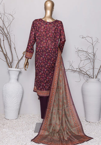 Asasa Embroidered Printed Lawn Collection Vol-04 by Hz Textile D-04