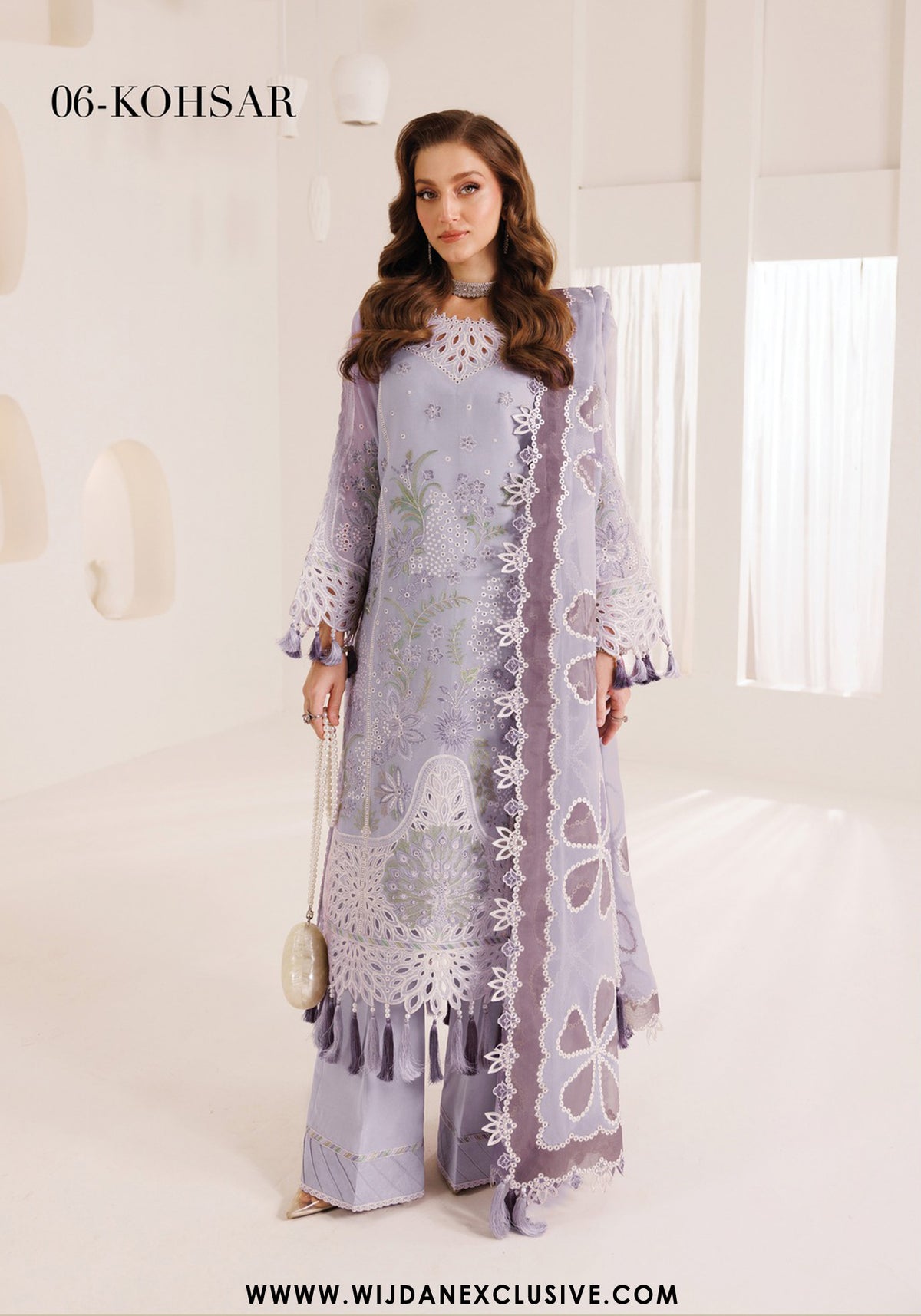 Dhagaay Unstitched Chiffon Collection - 2025 by Alizeh DHG-5034 KOHSAR