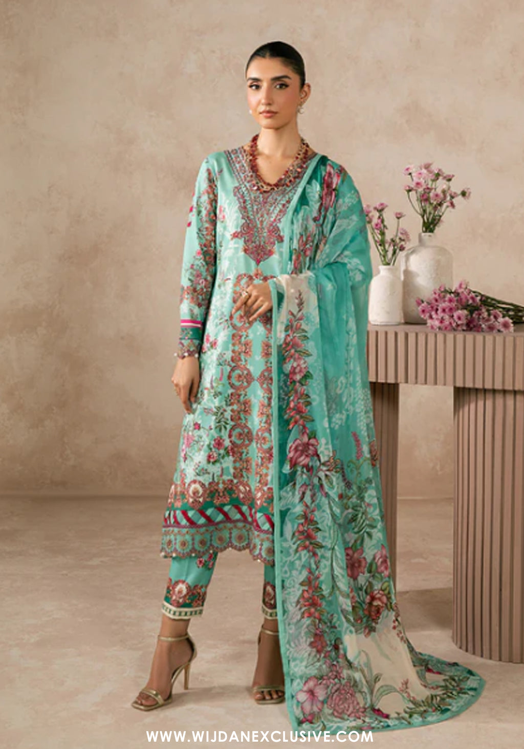 Syra by Gulaal | Unstitched Printed & Embroidered Lawn Collection - 2026 (VAILA)