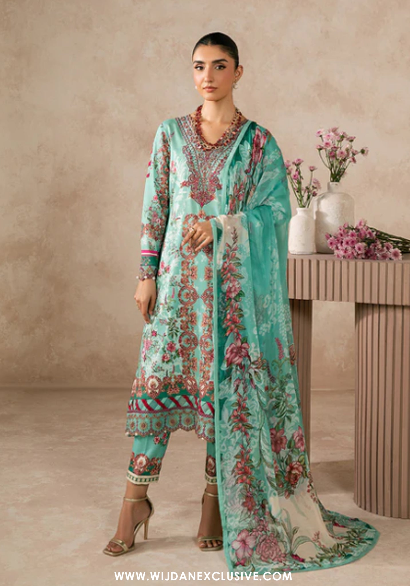 Syra by Gulaal | Unstitched Printed & Embroidered Lawn Collection - 2026 (VAILA)