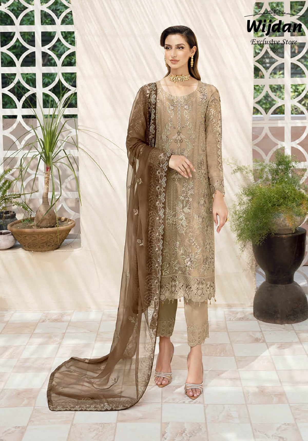 Chevron Luxury Chiffon Collection'24 Vol-09 by Ramsha A-904