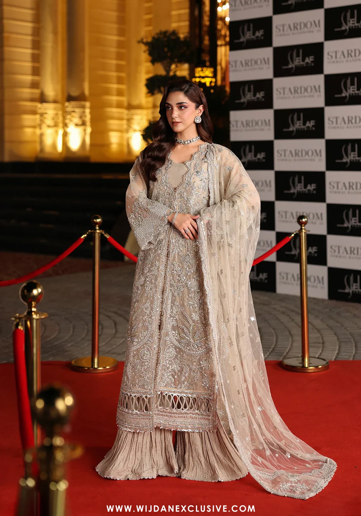Stardom by Elaf - Unstitched Formal Handwork - 2025 ESH-08 STARDUST