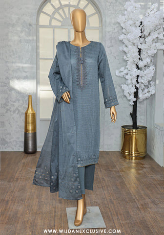 HZ Valencia Unstitched Embroidered Jacquard Vol-II Winter Collection - 2025 VJE-16