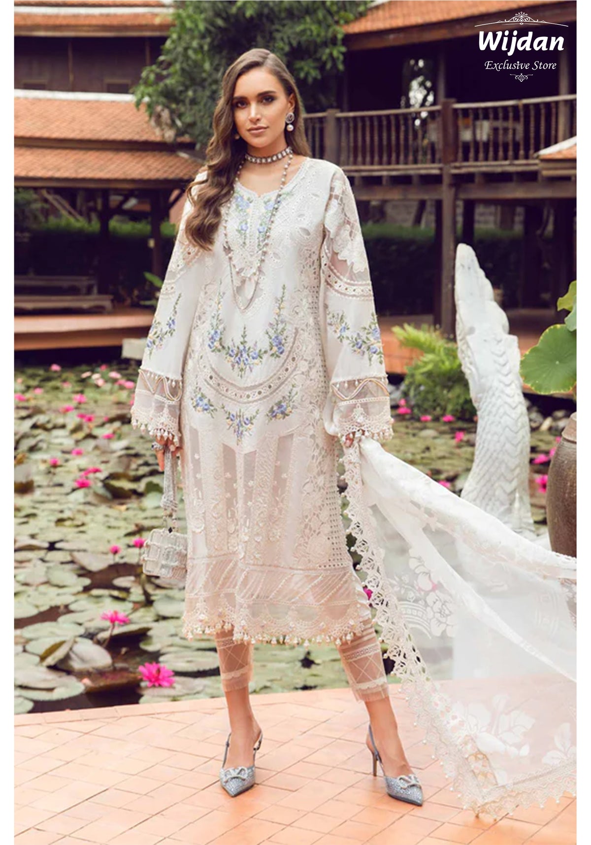 Un-Stitched Luxury Lawn Eid II Edition'24 by Maria B D-04