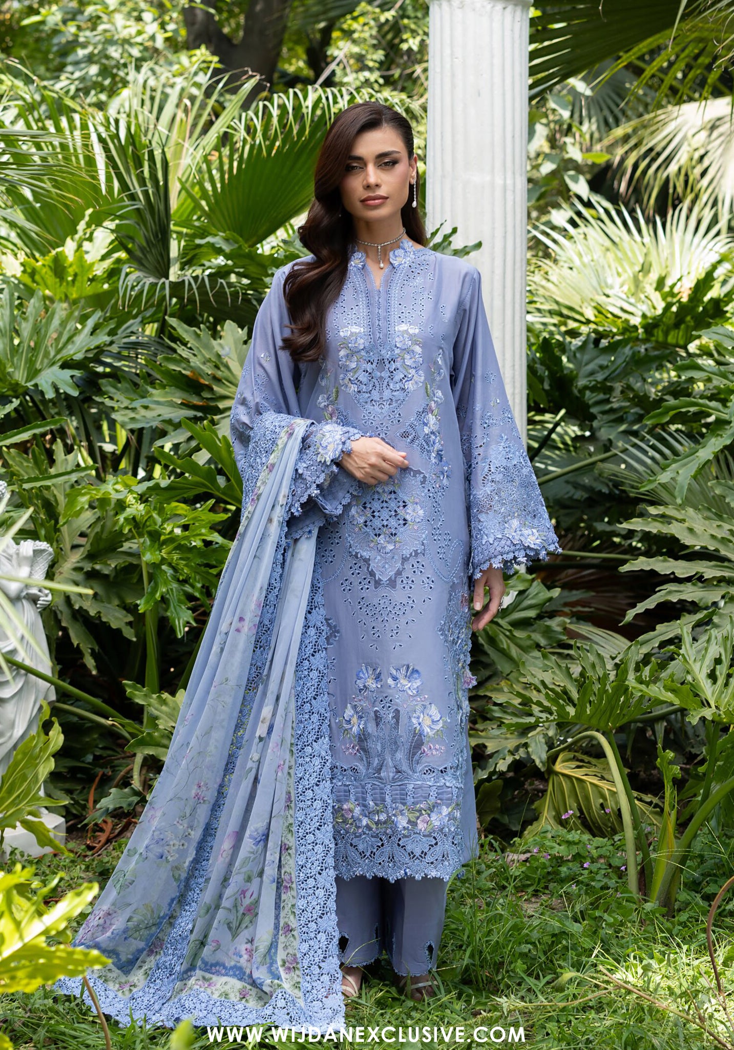 Elaf Unstitched Luxury Lawn Vol-II Collection - 2026 (ELQ-2B)