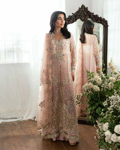 Sham Shandaar by Mushq | Unstitched Chiffon Collection - 2025 (SHEHNAI)