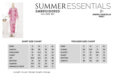 Summer Essentials by Amna Khadija | Stitched Embroidered 2PC Co-Ords Collection - 2026 (D-04)