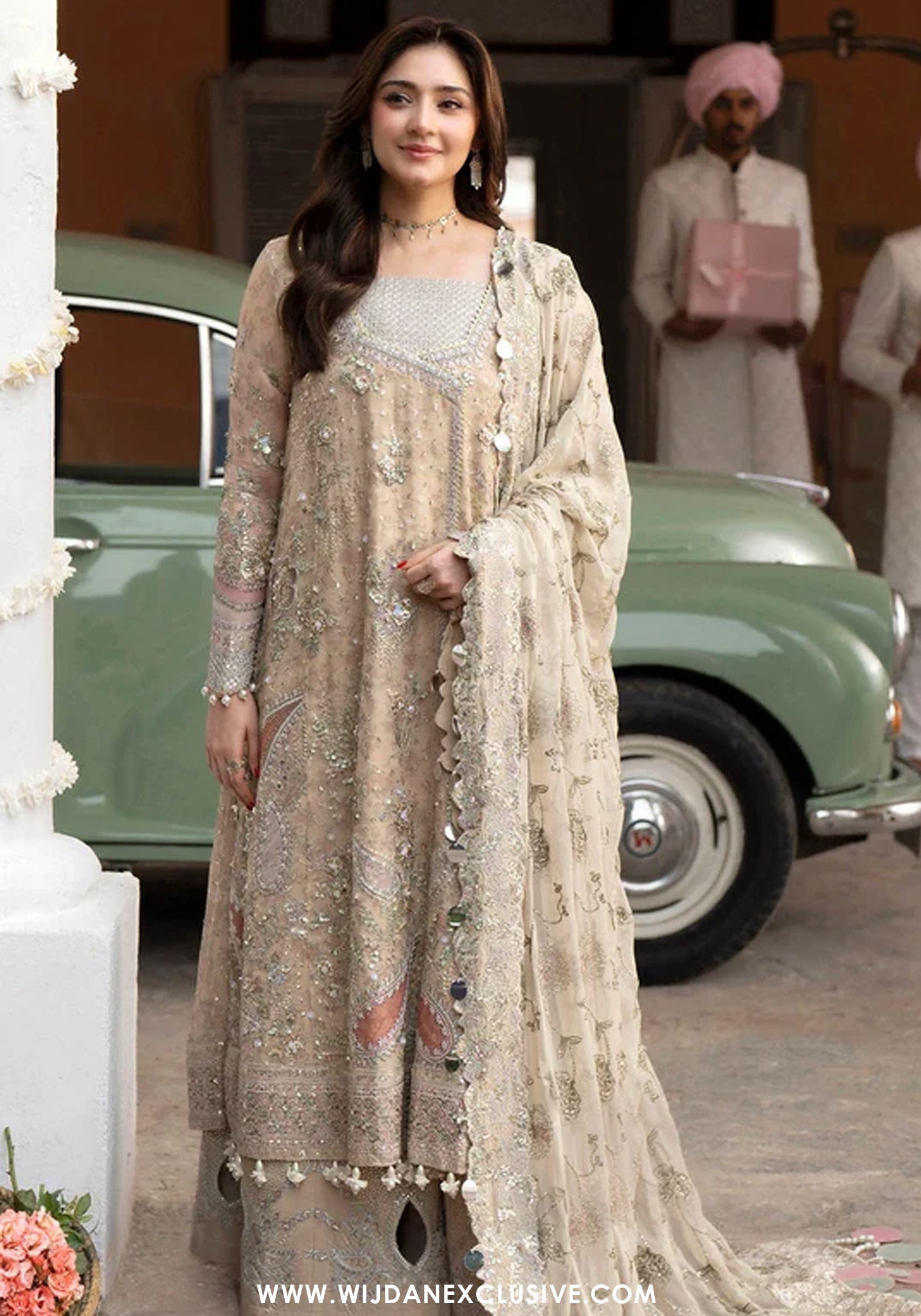 Nureh Jhoomro Unstitched Luxury Formals Collection - 2026 (NL-96)