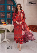 Gulaal Exclusive Printed Luxury Lawn Vol-02 by Aalaya D-04