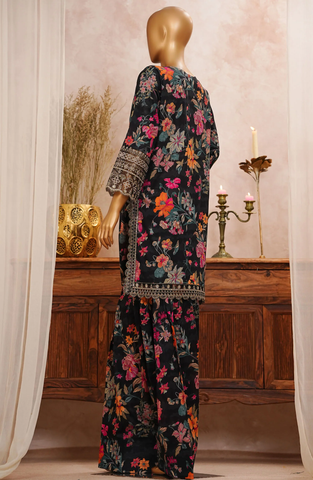 Sangeet Pret Farshi Shalwar Edit'25 by Amna Khadija D-04