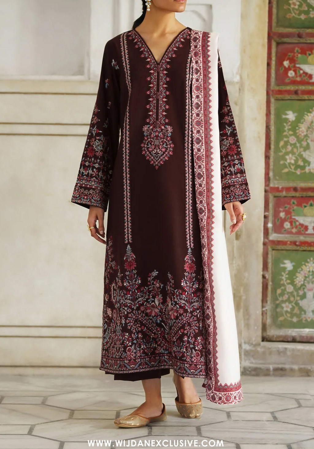 Moksha by Casual Lite | Stitched Embroidered Premium Silk Collection'26 (D-04
