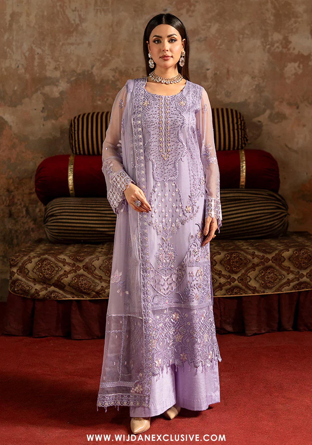 Zarqon by Zebtan | Unstitched Luxury Essential Collection - 2025 ZQ-01