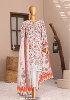 Elite by HZ Textile | Unstitched Embroidered Lawn Collection - 2026 (EC-1288)