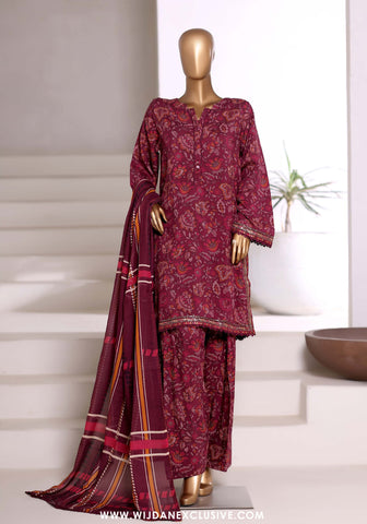 Malika by Sadabahar | Stitched Viscose Farshi Shalwar Vol-II Collection - 2025 (MAROON)