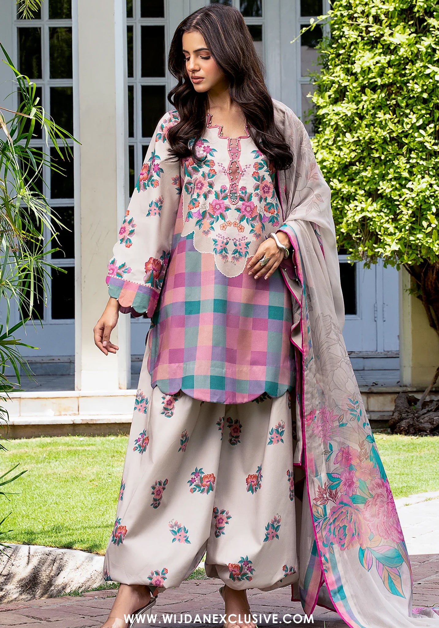 C-Prints by Charizma | Unstitched Printed Lawn Vol-03 Collection - 2026 (CP6-23)