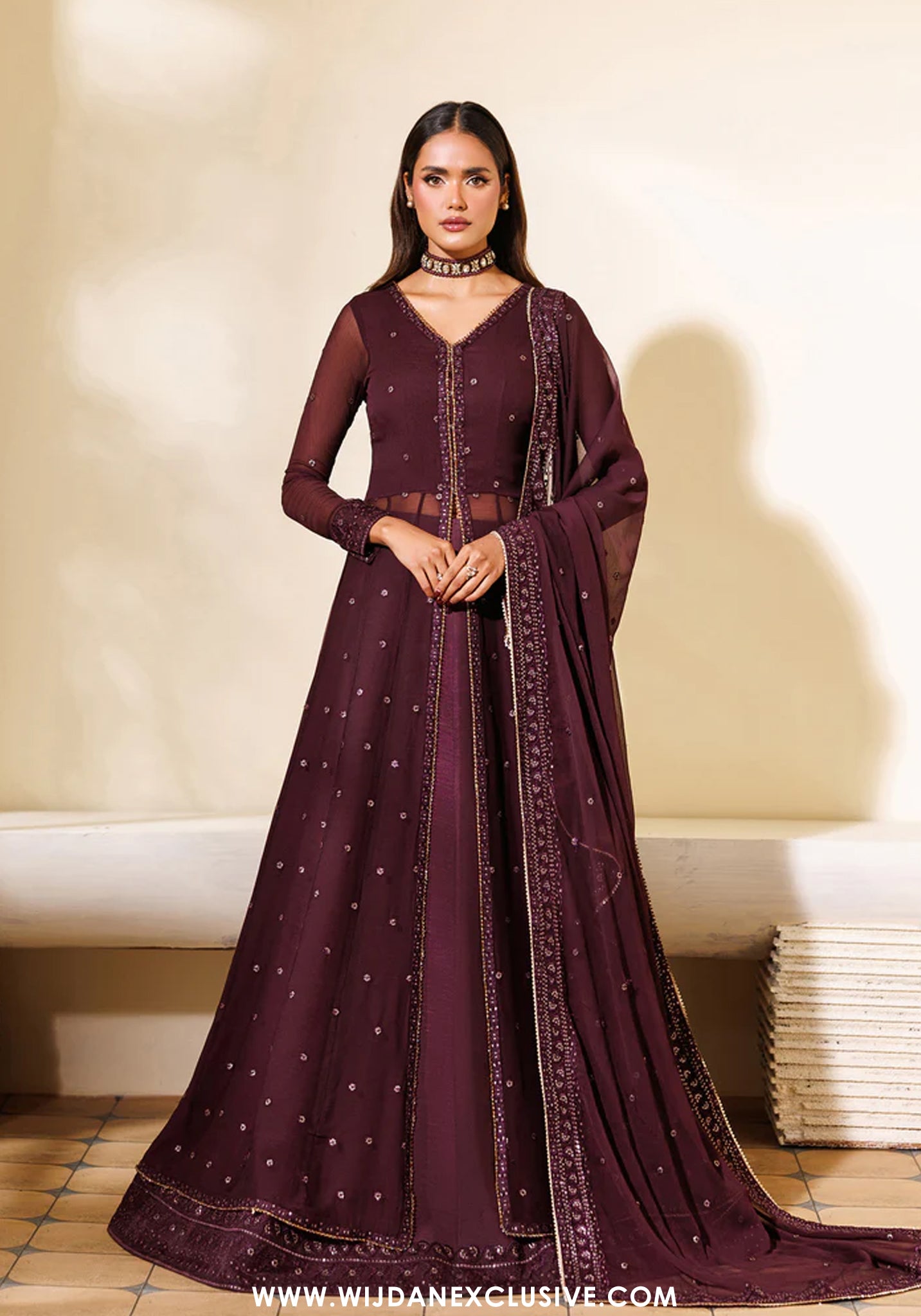 Zarif Stitched Eid Chiffon Collection - 2026 (ZRF-EMC 23)