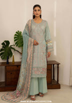 Mashaal by Ramsha | Unstitched Luxury Lawn Vol-16 Collection - 2026 (D-04)
