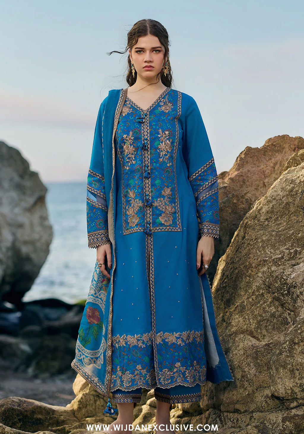 Sunshine by Charizma | Unstitched Embroidered Lawn Vol-I Collection - 2026 (CSN6-06)