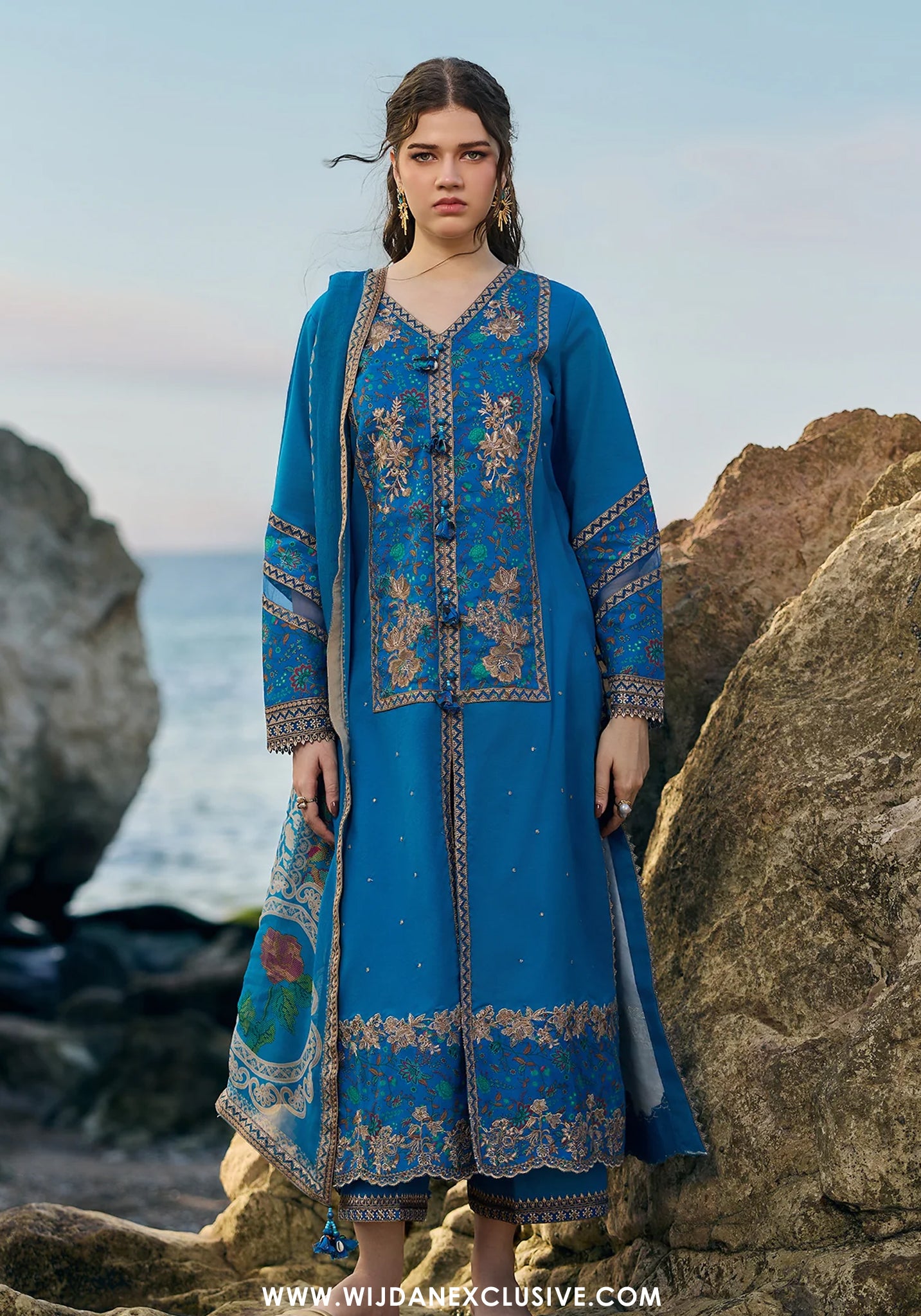 Sunshine by Charizma | Unstitched Embroidered Lawn Vol-I Collection - 2026 (CSN6-06)