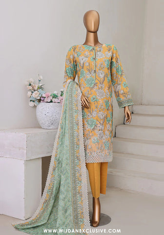 HZ Khaddar Unstitched Embroidered Chikankari Collection - 2025 KEC-106