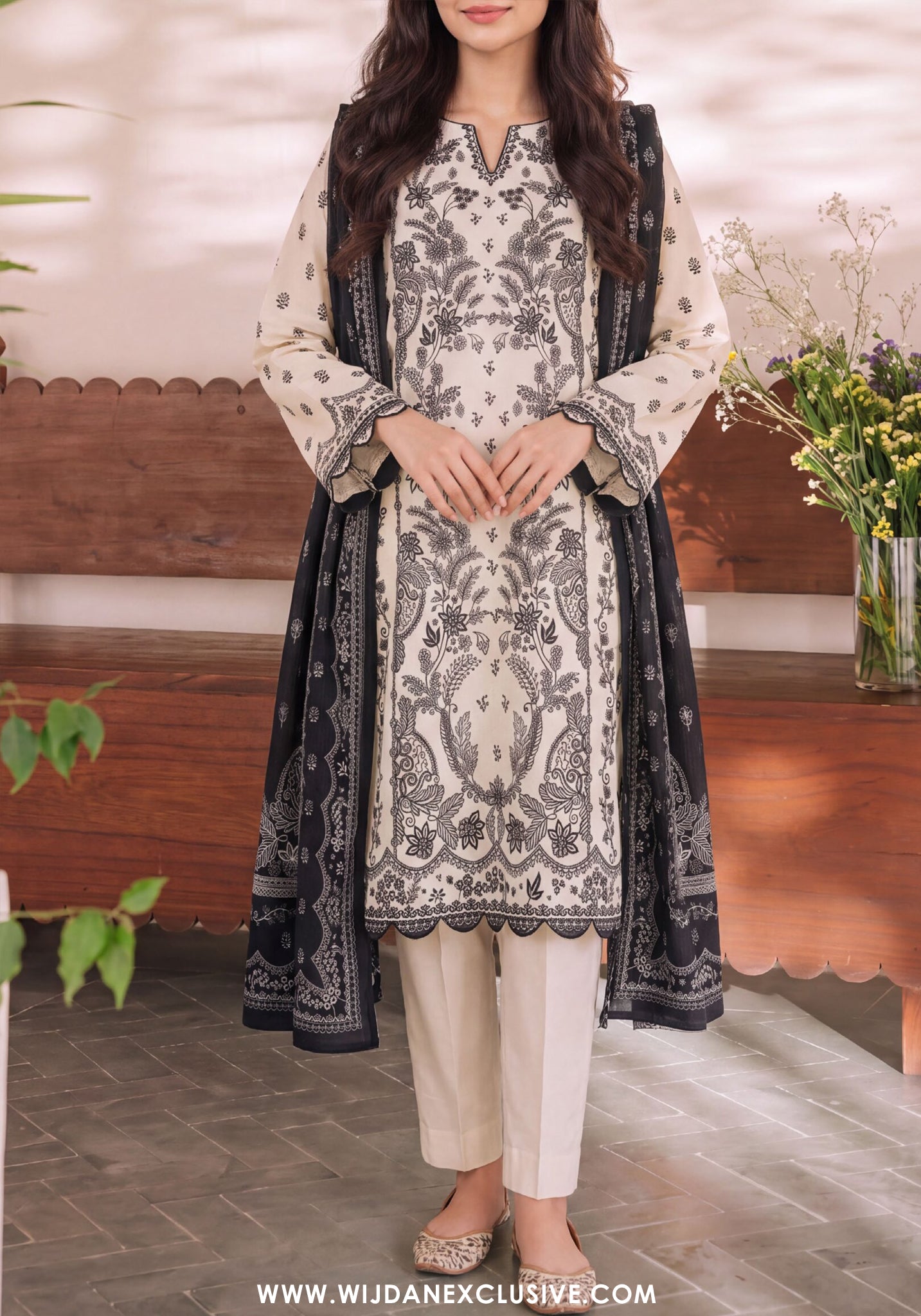 VS Daman Unstitched Exclusive Cambric Printed Vol-01 Collection - 2026 (D-953)