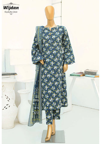 Mother Printed Cotton Winter Un-Stitched Collection by Hz Textile D-04