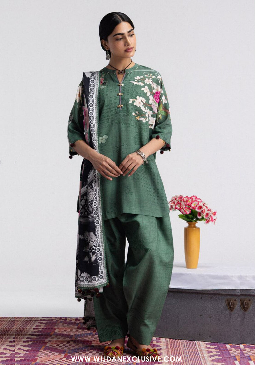 Coco Print's Unstitched Linen Collection - 2026 (D-2B)