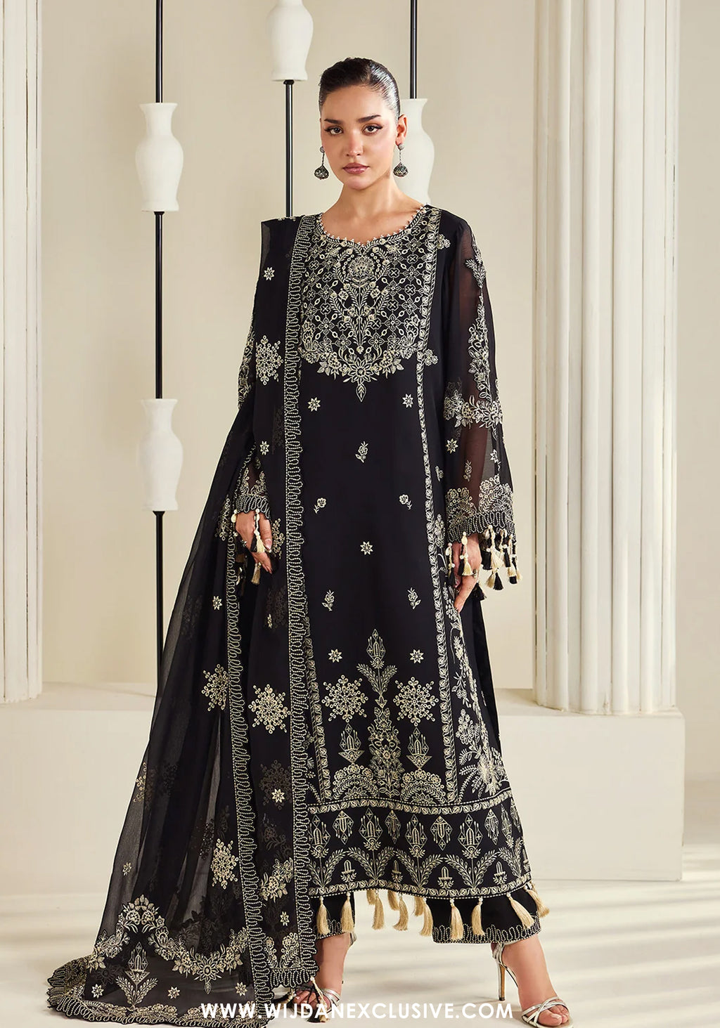 Dhaagay by Alizeh | Unstitched Embroidered Chiffon Formal Vol-05 Collection'26 (ZARLY)