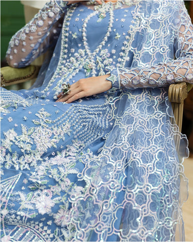 Mushq Unstitched Inception Hemline Wedding - 2025 (BEFORE THE RAIN)