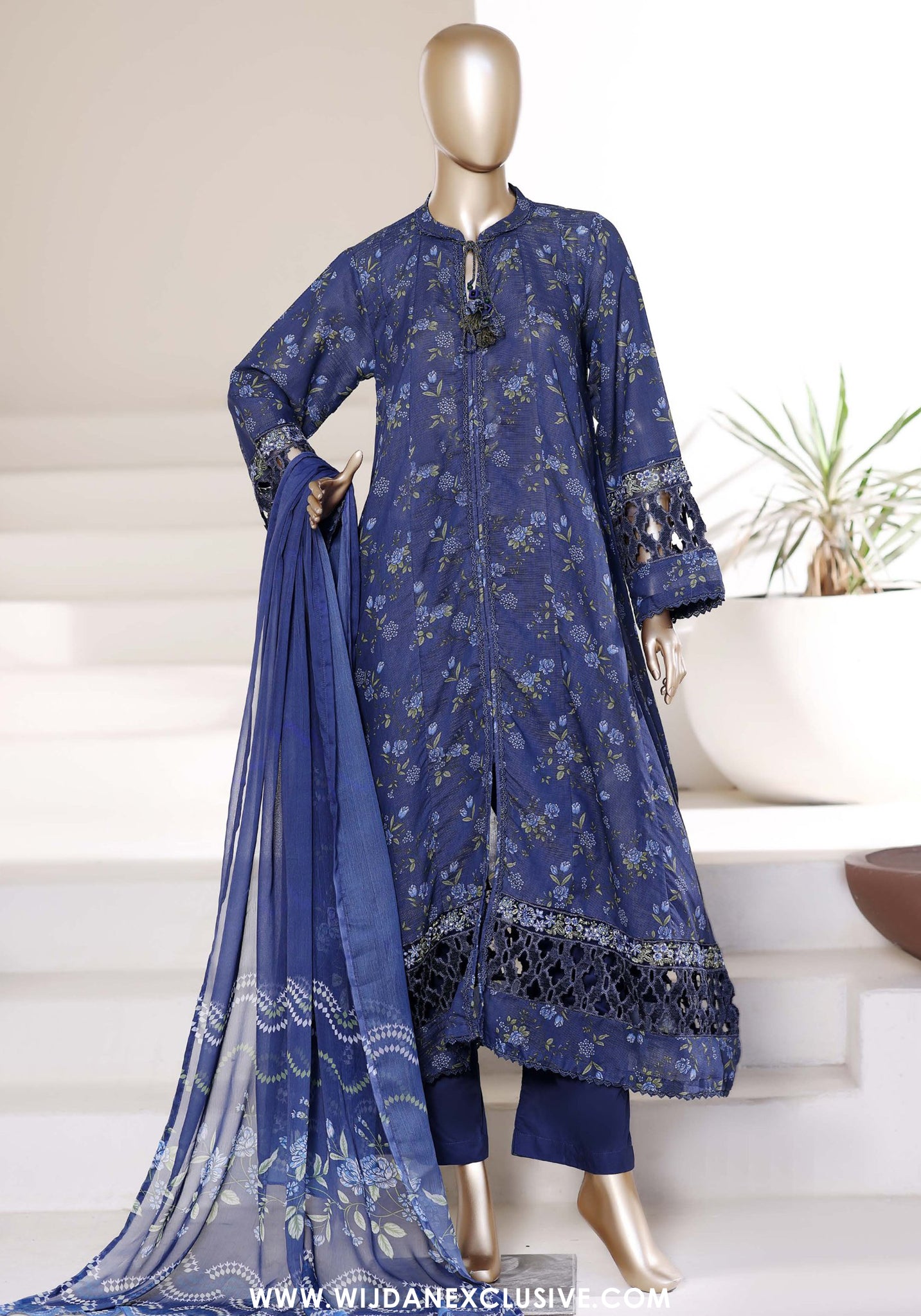 Sadabahar Peplum Stitched Luxury Vol-I Collection - 2026 (D-04)