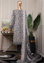 HZ Premium Printed & Embroidered Lawn Collection Vol-06 D-04