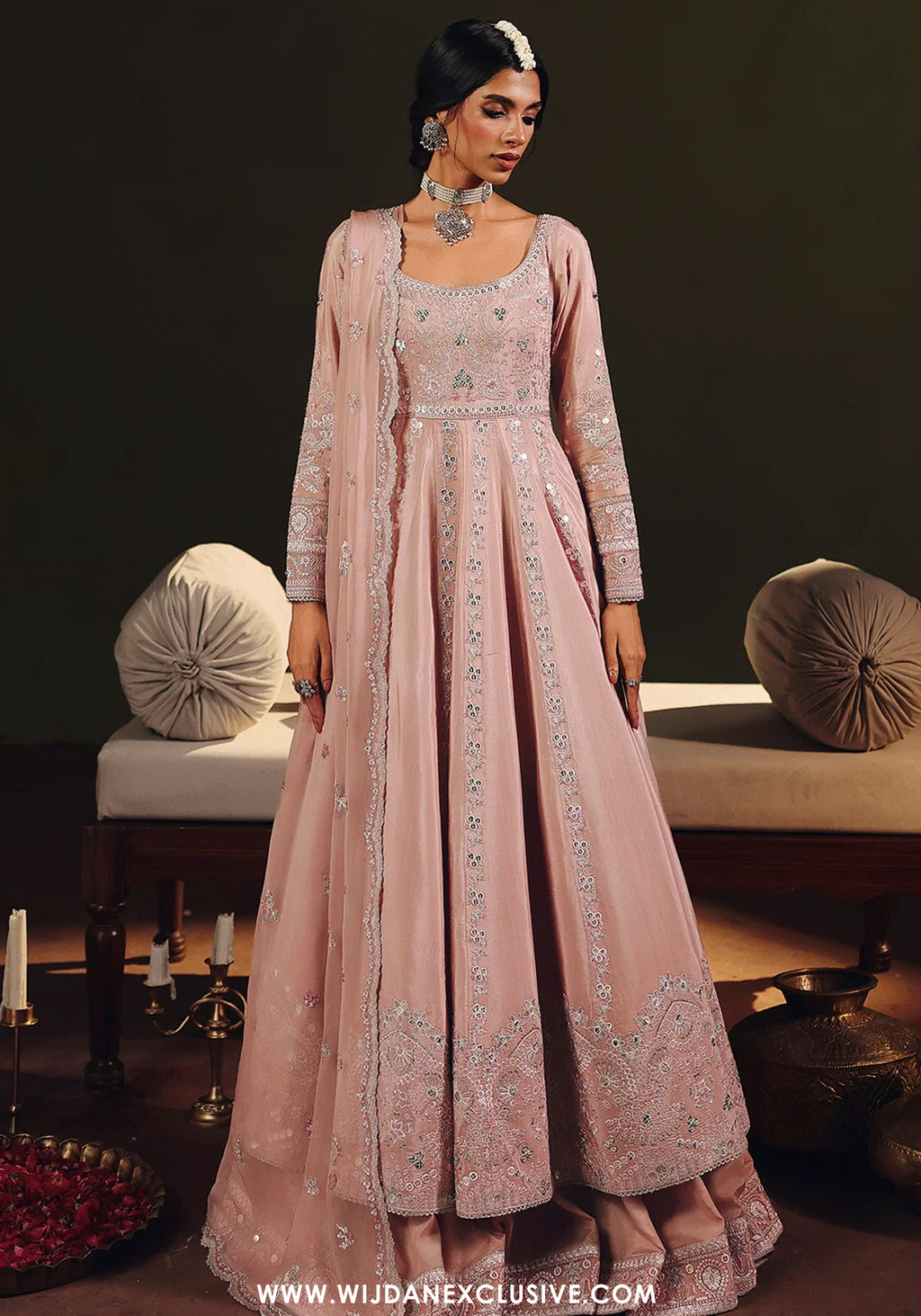 Suroor by Ramsha | Unstitched Embroidered Festive Formal Coll'26 (SR-104)