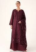 Saffron by Wijdan | Unstitched Embroidered Luxury Palachi Collection'26 (D-2544)