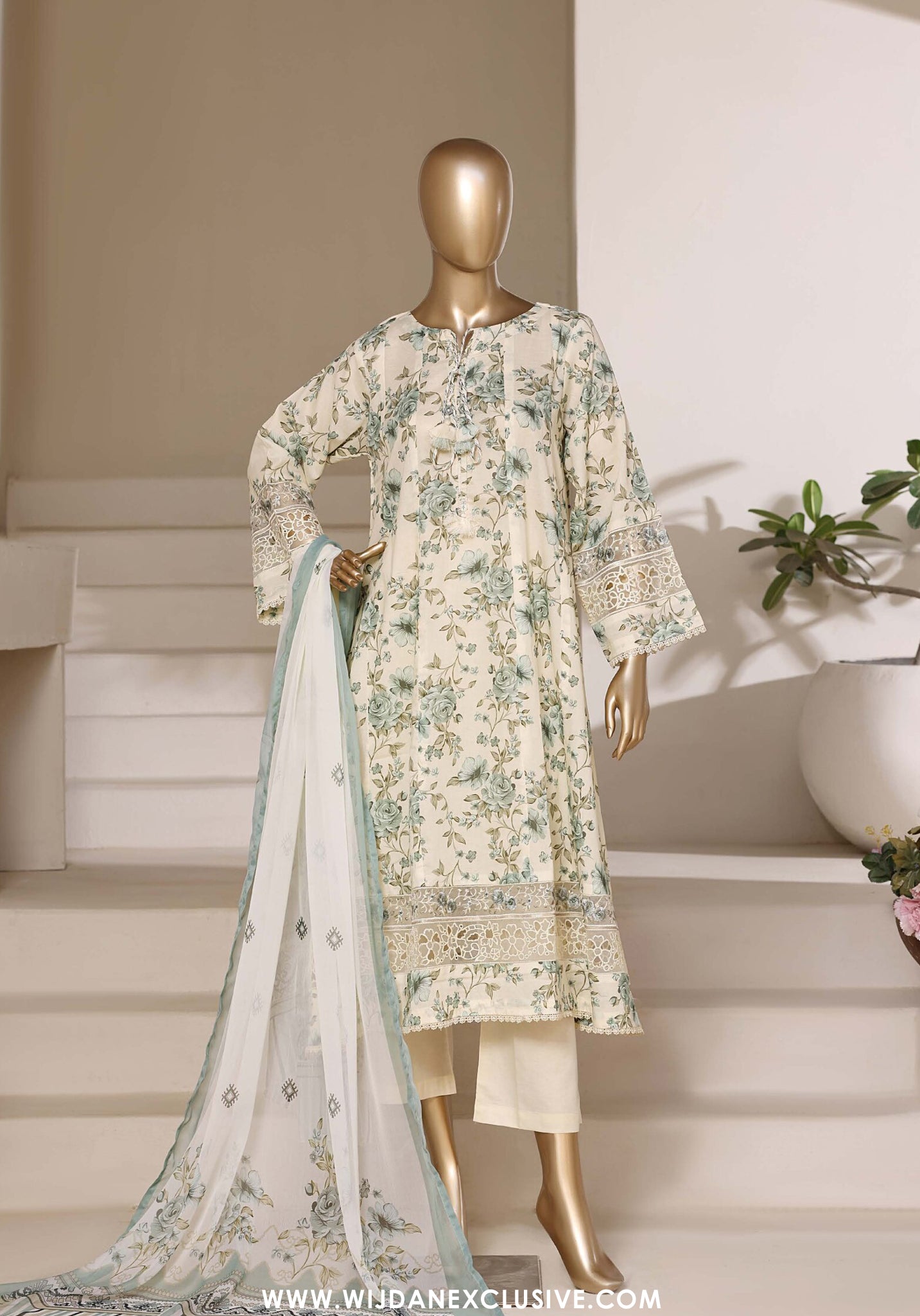 Sadabahar Peplum Stitched Luxury Vol-03 Collection – 2026 (D-04)