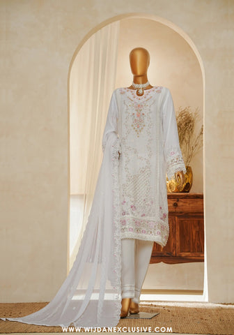 Maria Fabrics Pehzaan Stitched Formal Chiffon Collection - 2025 (NOORAIN)