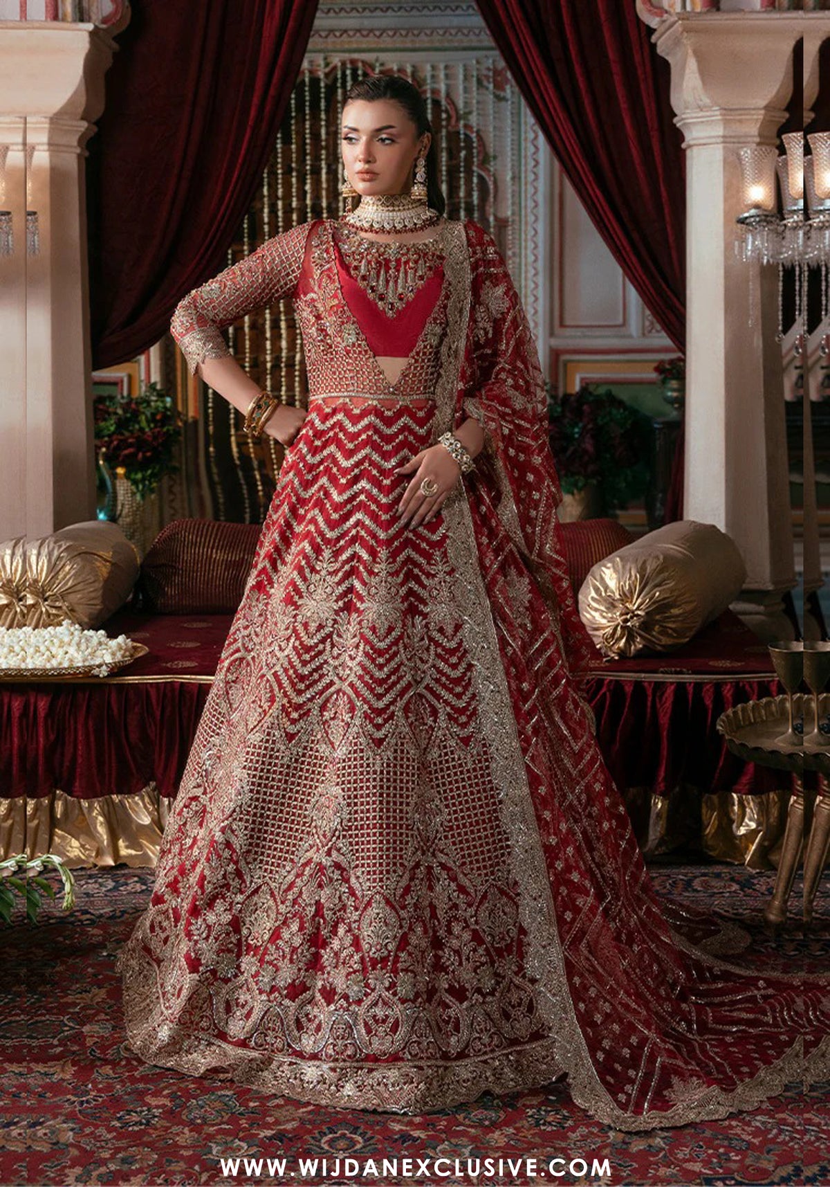Imrozia Serene Noor e Naaz Unstitched Bridal Collection - 2025 IB-54 Zeenat