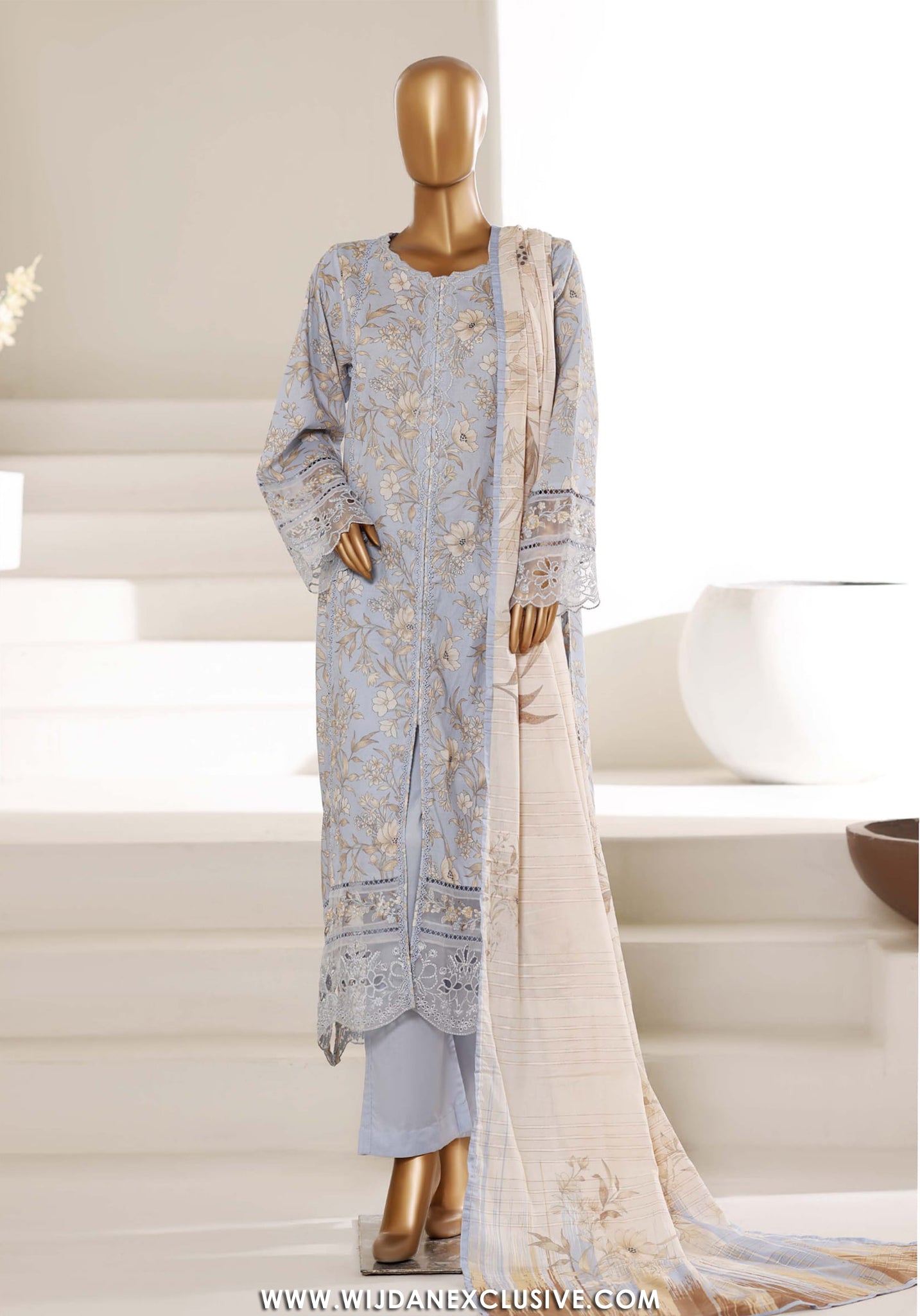 Sadabahar Stitched Festive Embroidered Lawn Vol-I Collection - 2026 SB26FE-04