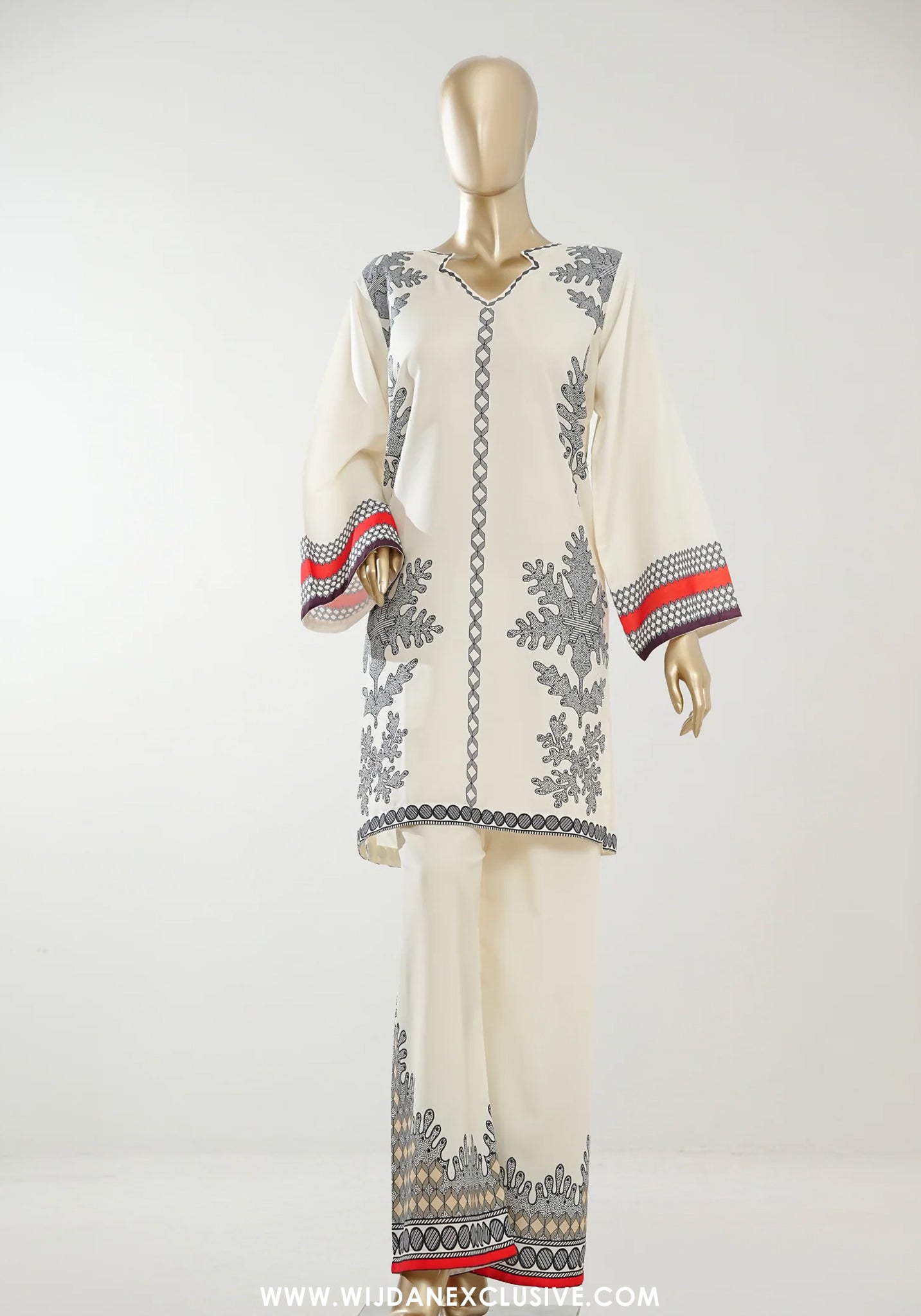 Youth Pulse by Amna Khadija | Stitched 2pc Co-Ords Printed Lawn Collection - 2026 (D-04)