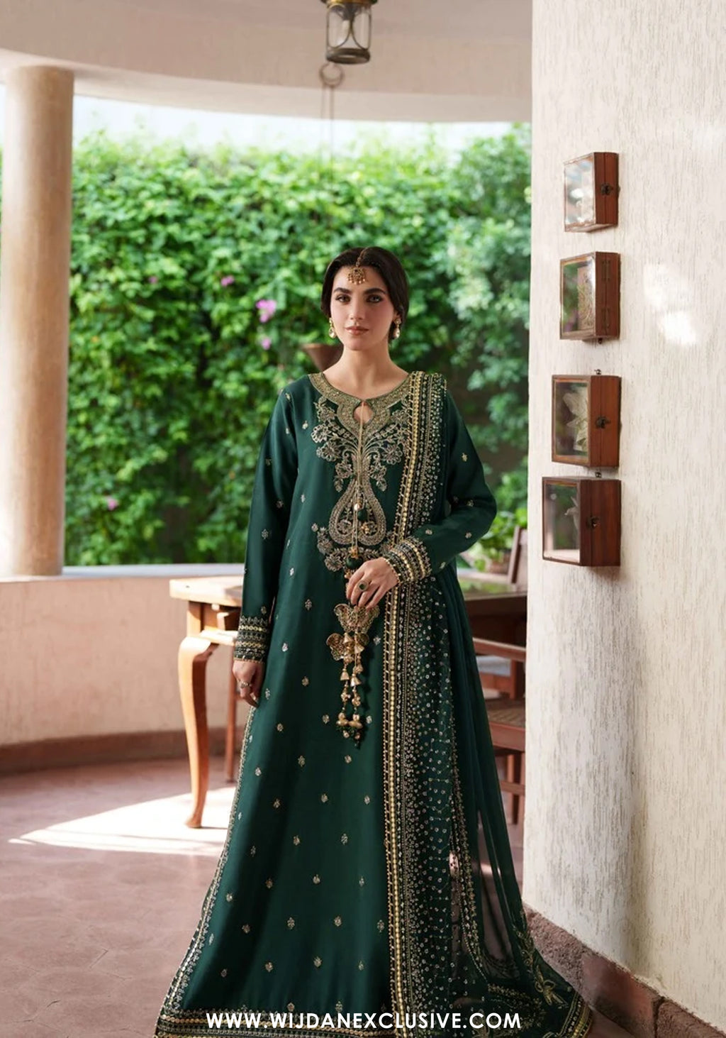 Shagun by Neeshay | Unstitched Embroidered Rawsilk Collection - 2026 (Gohar)