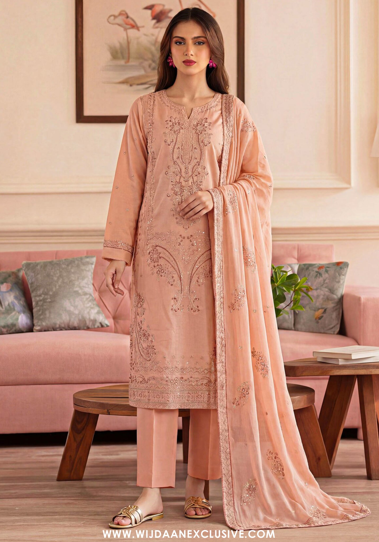 Rani by Mahay | Unstitched Embroidered Wedding Collection - 2026 (D-04)