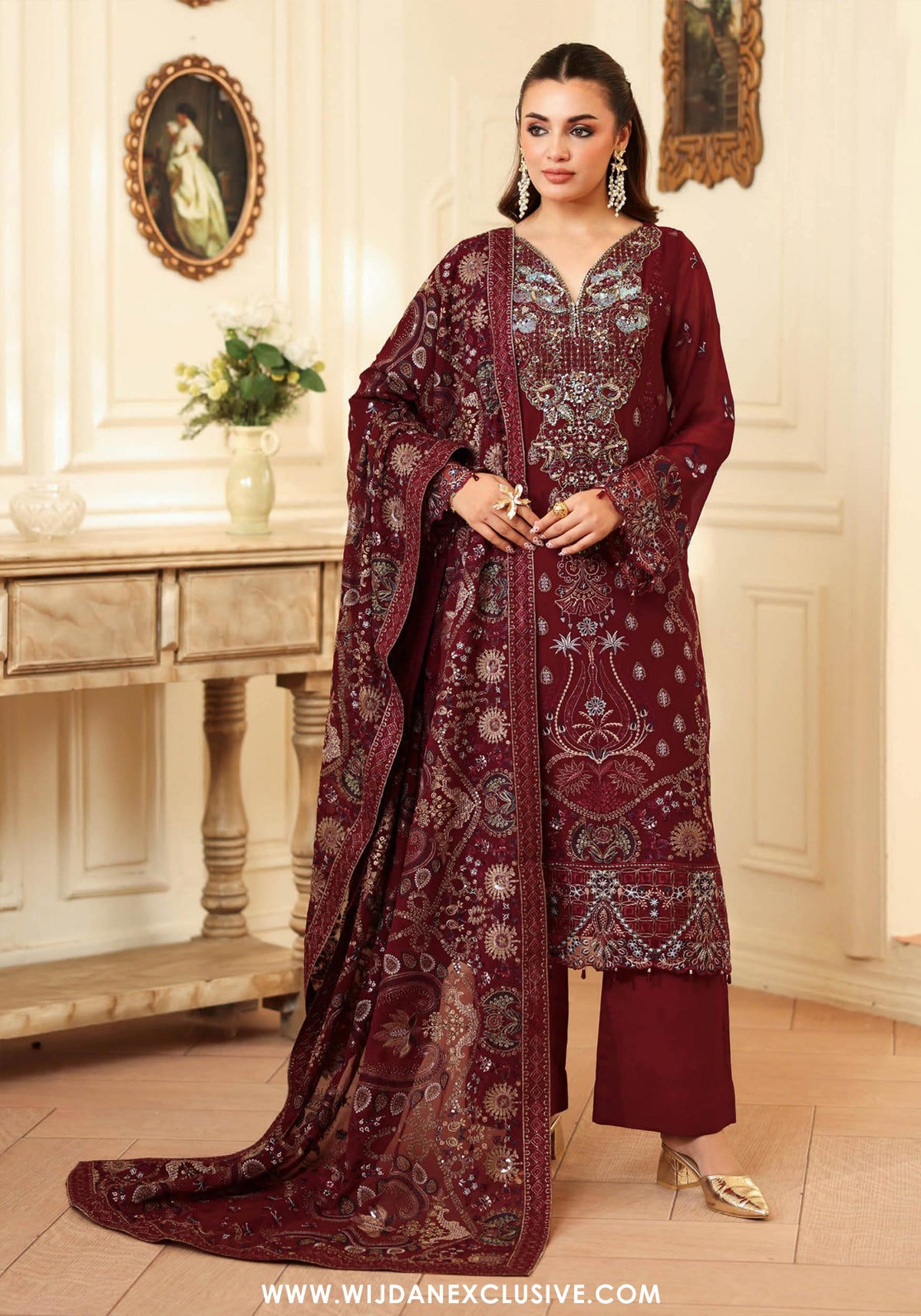 Dastan by Ramsha | Unstitched Luxury Chiffon Formal Vol-IV Collection - 2025 T-404