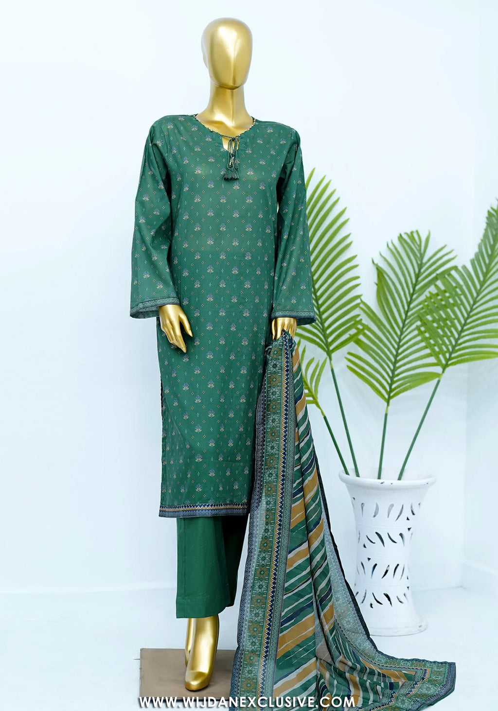 Bin Saeed Stitched Exclusive Printed Lawn Vol-09 Collection – 2026 (D-04)