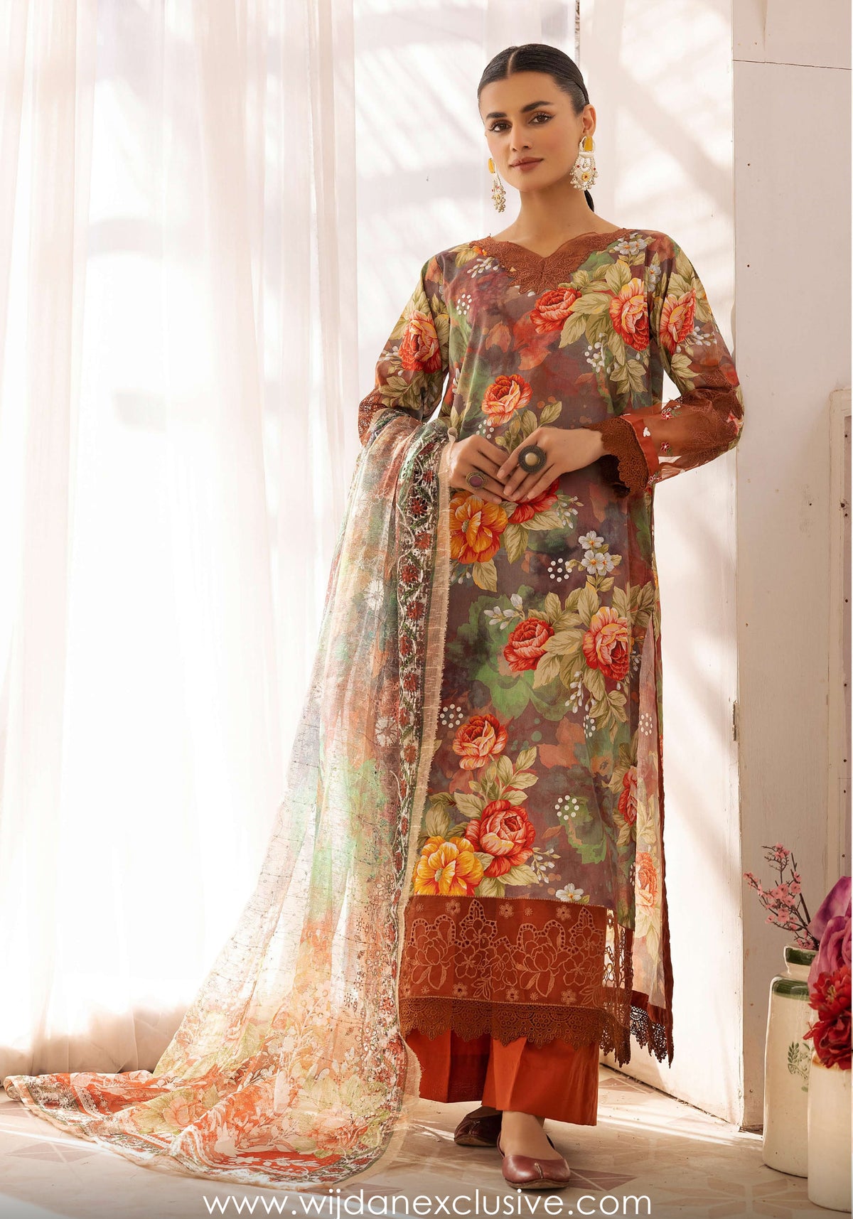 Morni Signature Lawn Collection'25 by Nur D-04