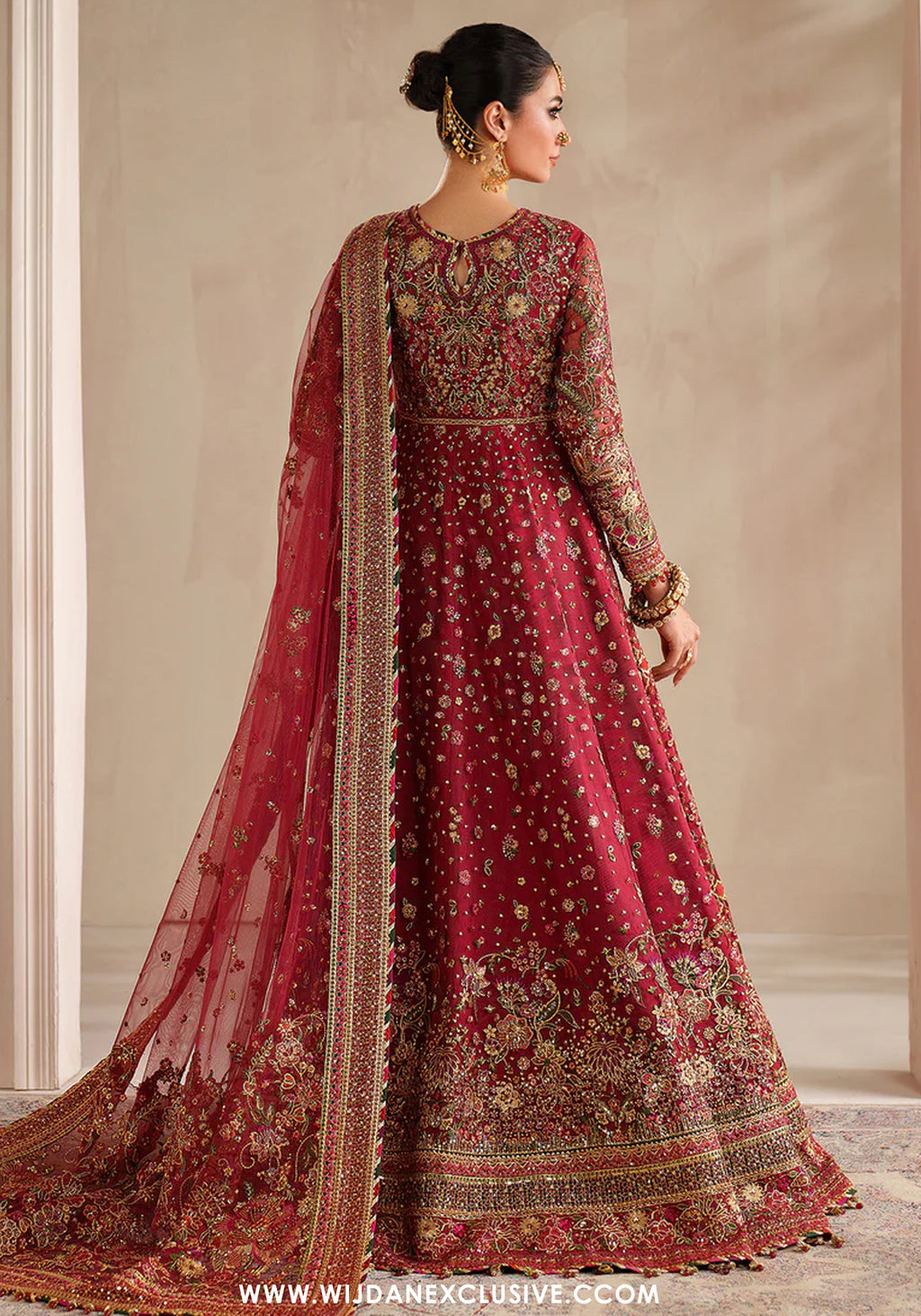 Baroque Unstitched Embroidered Chiffon Silk Collection - 2026 (UF-4370)