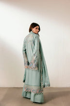 Florent Unstitched Embroidered Luxe Silk Formal Collecttion - 2026 (EMERAUDE)