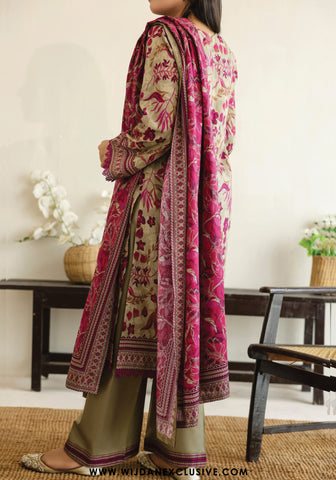 VS Daman Unstitched 3PC Digital Cambric Collection - 2025 D-2017