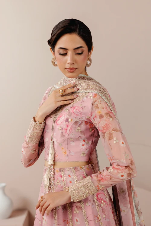 Roselle by Zarif | Unstitched Embroidered Formal Collection - 2026 (REVERIE)